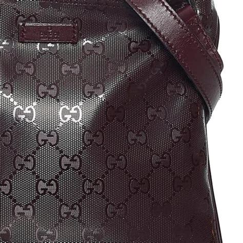 gucci gg imprime crossbody bag|gucci crossbody vintage bag.